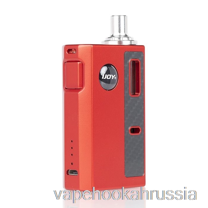 вейп сок Ijoy Mercury 12w Aio Pod System красный карбон
